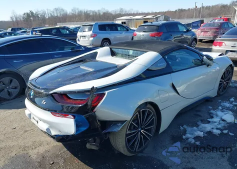 2019 BMW I8 z USA, uszkodzony, nr VIN WBY2Z6C58K7D37486
